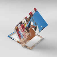 Personalised United States And Australia Canvas Wall Art USA Eagle With Aussie Kangaroo - Wonder Print Shop