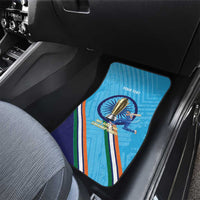 Personalised India Cricket Car Mats 2025 Men In Blue 3rd Champions Proud
