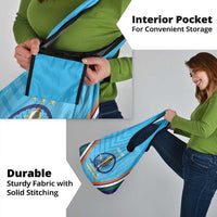 Personalised India Cricket Grocery Bag 2025 Men In Blue 3rd Champions Proud