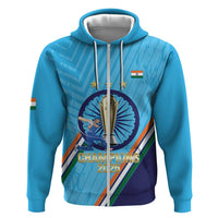 Personalised India Cricket Hoodie 2025 Men In Blue 3rd Champions Proud