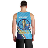 Personalised India Cricket Men Tank Top 2025 Men In Blue 3rd Champions Proud