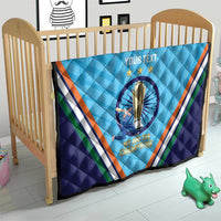 Personalised India Cricket Quilt 2025 Men In Blue 3rd Champions Proud