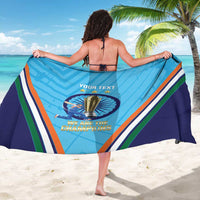 Personalised India Cricket Sarong 2025 Men In Blue 3rd Champions Proud