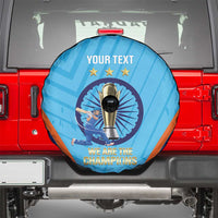 Personalised India Cricket Spare Tire Cover 2025 Men In Blue 3rd Champions Proud