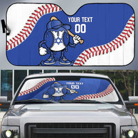 Israel 2026 Baseball Custom Auto Sun Shade Go Champions Drip Style