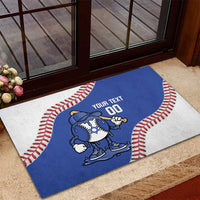 Israel 2026 Baseball Custom Rubber Doormat Go Champions Drip Style