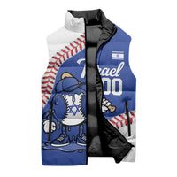 Israel 2026 Baseball Custom Sleeveless Puffer Jacket Go Champions Drip Style