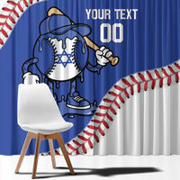 Israel 2026 Baseball Custom Window Curtain Go Champions Drip Style