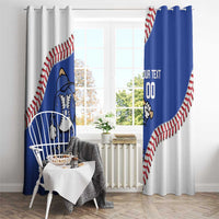 Israel 2026 Baseball Custom Window Curtain Go Champions Drip Style