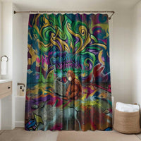 Team Punch The Monkey Bathroom Set Baby Monkey Stay Strong Graffiti Style