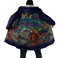 Team Punch The Monkey Cloak Baby Monkey Stay Strong Graffiti Style