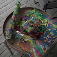 Team Punch The Monkey Wrapping Paper Baby Monkey Stay Strong Graffiti Style