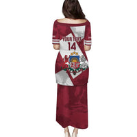 Latvia Hockey Custom Puletasi Hedgehog Par Latviju!