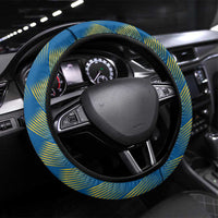 Sweden Hockey Steering Wheel Cover Tre Kronor Swedish Moose Mascot