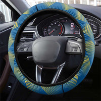 Sweden Hockey Steering Wheel Cover Tre Kronor Swedish Moose Mascot