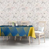 Sweden Hockey Custom Tablecloth Tre Kronor Swedish Moose Mascot