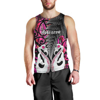 personalised-new-zealand-men-tank-top-te-manaia-mangopare-maori-and-fern-pink-style