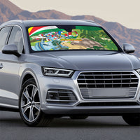 Seychelles National Day Auto Sun Shade 50 Years Anniversary Lendepandans Sesel