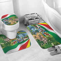 Seychelles National Day Bathroom Set 50 Years Anniversary Lendepandans Sesel