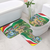 Seychelles National Day Bathroom Set 50 Years Anniversary Lendepandans Sesel