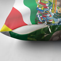 Seychelles National Day Pillow Cover 50 Years Anniversary Lendepandans Sesel