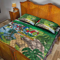 Seychelles National Day Quilt Bed Set 50 Years Anniversary Lendepandans Sesel