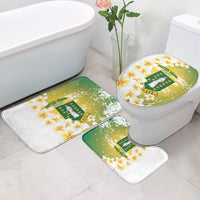 British Virgin Islands Day Bathroom Set Vigilate Plumeria Alba Coat Of Arms