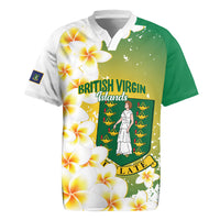 British Virgin Islands Day Personalised Rugby Jersey Vigilate Plumeria Alba Coat Of Arms