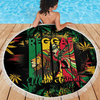 Jamaica Reggae Festival Beach Blanket One Love Rastafari Culture - Wonder Print Shop