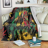 Jamaica Reggae Festival Blanket One Love Rastafari Culture - Wonder Print Shop