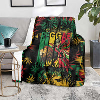 Jamaica Reggae Festival Blanket One Love Rastafari Culture - Wonder Print Shop