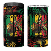Jamaica Reggae Festival 4 in 1 Can Cooler Tumbler One Love Rastafari Culture - Wonder Print Shop