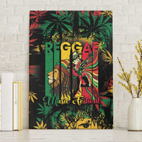 Jamaica Reggae Festival Canvas Wall Art One Love Rastafari Culture - Wonder Print Shop