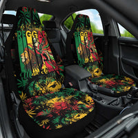 Jamaica Reggae Festival Car Seat Cover One Love Rastafari Culture - Wonder Print Shop