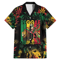 Jamaica Reggae Festival Family Matching Mermaid Dress and Hawaiian Shirt One Love Rastafari Culture - Wonder Print Shop
