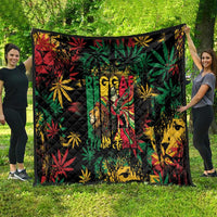Jamaica Reggae Festival Quilt One Love Rastafari Culture - Wonder Print Shop