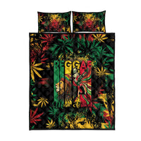 Jamaica Reggae Festival Quilt Bed Set One Love Rastafari Culture - Wonder Print Shop