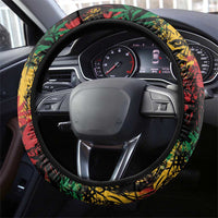 Jamaica Reggae Festival Steering Wheel Cover One Love Rastafari Culture - Wonder Print Shop