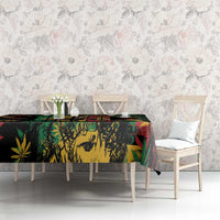Jamaica Reggae Festival Tablecloth One Love Rastafari Culture - Wonder Print Shop