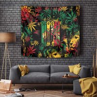 Jamaica Reggae Festival Tapestry One Love Rastafari Culture - Wonder Print Shop