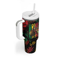 Jamaica Reggae Festival Tumbler With Handle One Love Rastafari Culture - Wonder Print Shop