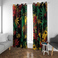 Jamaica Reggae Festival Window Curtain One Love Rastafari Culture - Wonder Print Shop