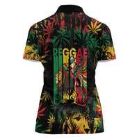 Jamaica Reggae Festival Women Polo Shirt One Love Rastafari Culture - Wonder Print Shop