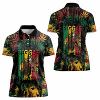 Jamaica Reggae Festival Women Polo Shirt One Love Rastafari Culture - Wonder Print Shop