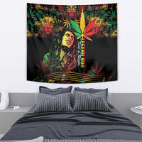 King Of Reggae Legend Bob Tapestry Rasta Cannabis - Wonder Print Shop