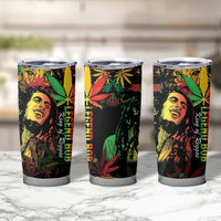 King Of Reggae Legend Bob Tumbler Cup Rasta Cannabis - Wonder Print Shop