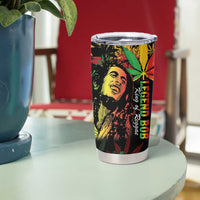 King Of Reggae Legend Bob Tumbler Cup Rasta Cannabis - Wonder Print Shop