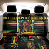 Jamaica Reggae Legend Tosh Back Car Seat Cover Cannabis Pattern - Wonder Print Shop