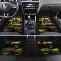 Jamaica Reggae Legend Tosh Car Mats Cannabis Pattern - Wonder Print Shop