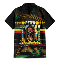 Jamaica Reggae Legend Tosh Family Matching Mermaid Dress and Hawaiian Shirt Cannabis Pattern - Wonder Print Shop